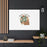 Wander to Wonder travel postcard wall art | Canvas Canvas Printify 