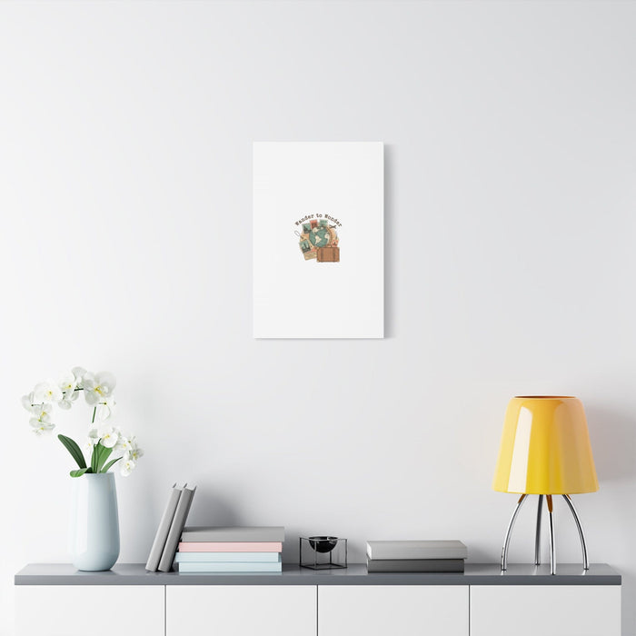Wander to Wonder travel postcard wall art | Canvas Canvas Printify 