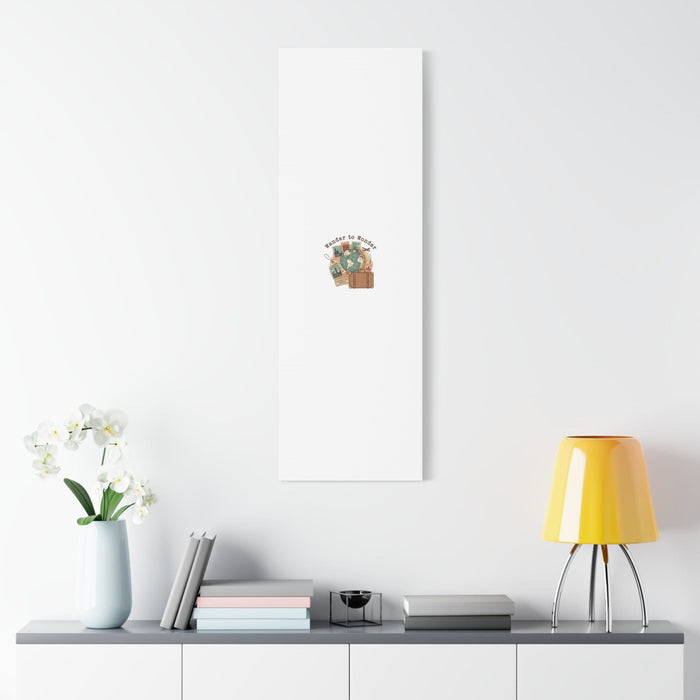 Wander to Wonder travel postcard wall art | Canvas Canvas Printify 