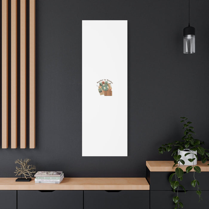 Wander to Wonder travel postcard wall art | Canvas Canvas Printify 
