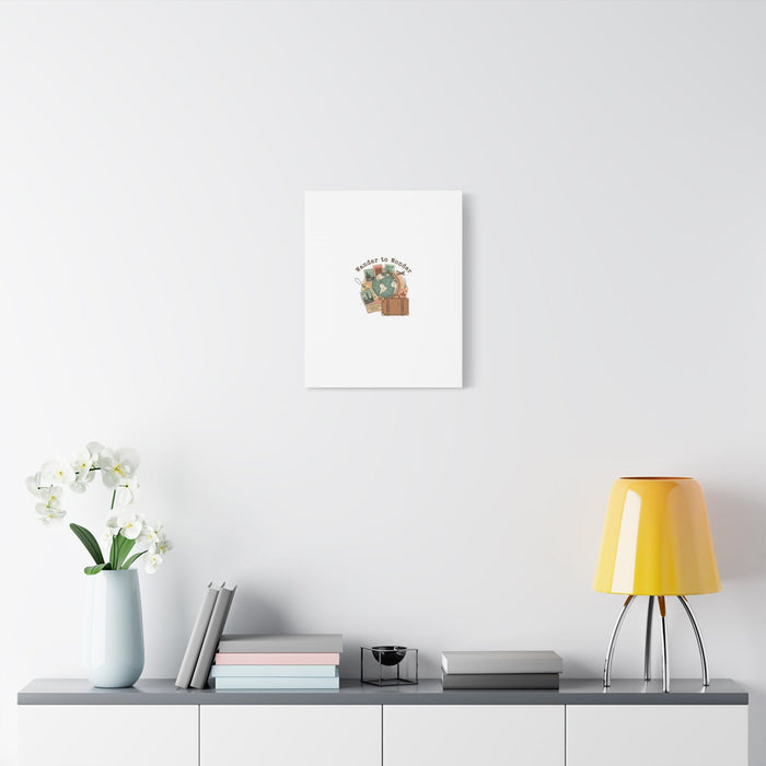 Wander to Wonder travel postcard wall art | Canvas Canvas Printify 