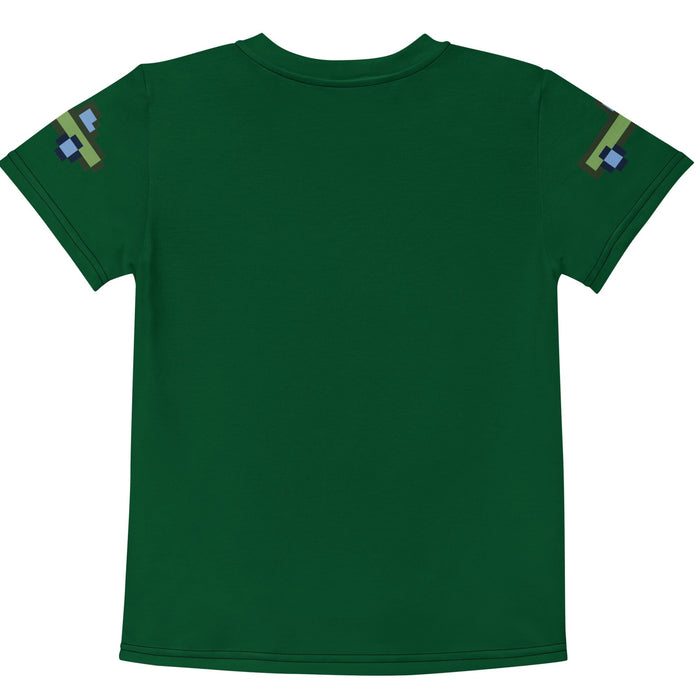 Kids crew neck t-shirt CUT-SEW schoollistdone.com 