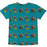 Kids crew neck t-shirt CUT-SEW schoollistdone.com 