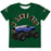 Kids crew neck t-shirt CUT-SEW schoollistdone.com 