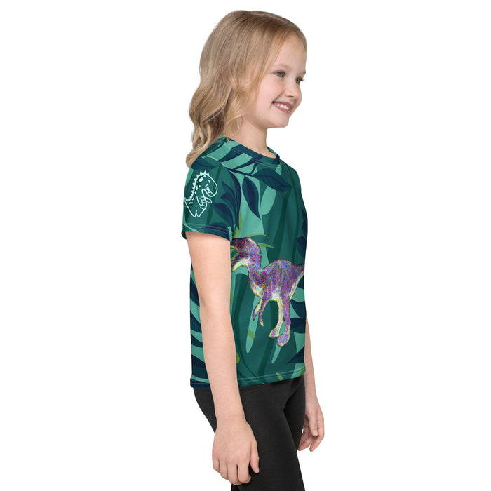 Kids crew neck t-shirt CUT-SEW schoollistdone.com 
