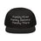 Snapback Hat EMBROIDERY schoollistdone.com Black 