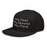 Snapback Hat EMBROIDERY schoollistdone.com 