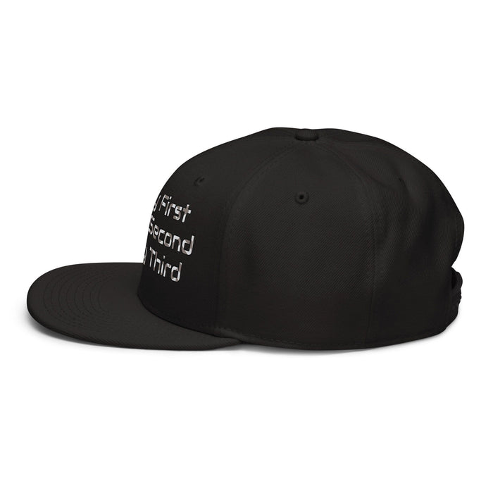 Snapback Hat EMBROIDERY schoollistdone.com 