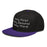 Snapback Hat EMBROIDERY schoollistdone.com 