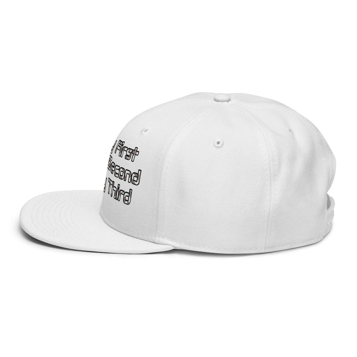 Snapback Hat EMBROIDERY schoollistdone.com 