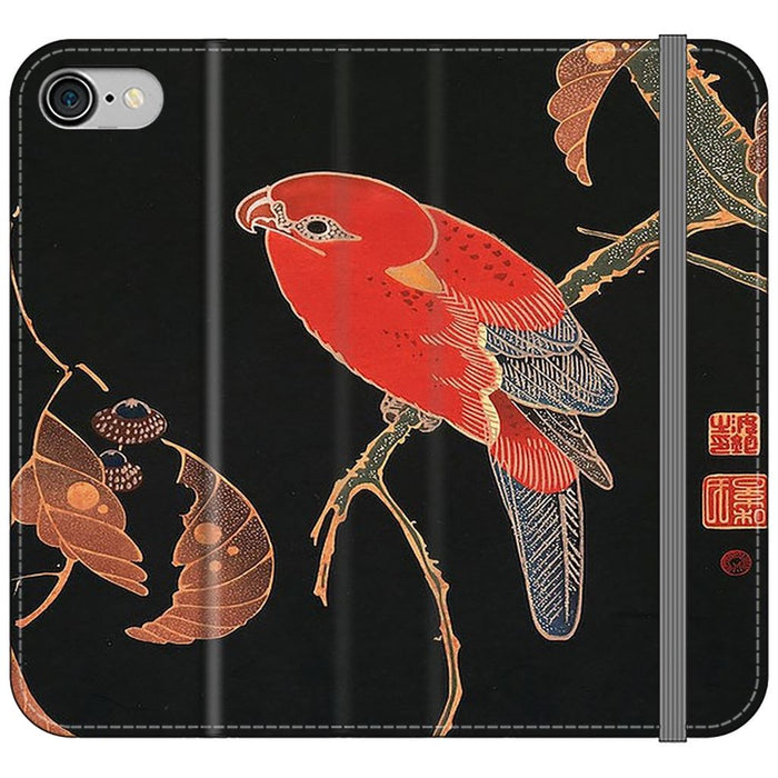 Omu schoollistdone.com Premium Folio Wallet Satin Case (Clear PC Insert) iPhone 8 