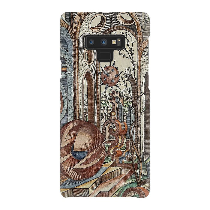 Geometric Jungle schoollistdone.com Premium Glossy Snap Case Samsung Galaxy Note 9 