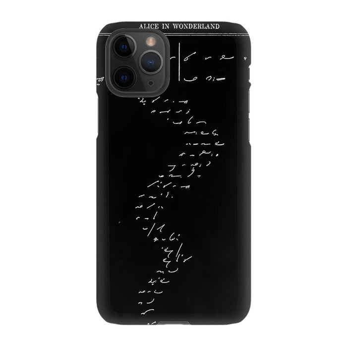 Down the Rabbit Hole schoollistdone.com Premium Matte Snap Case iPhone 11 Pro 