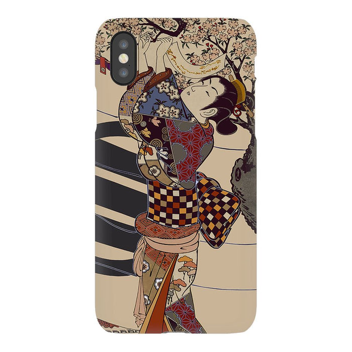 Grand Geisha Premium Phone Case schoollistdone.com Premium Glossy Snap Case iPhone XS 