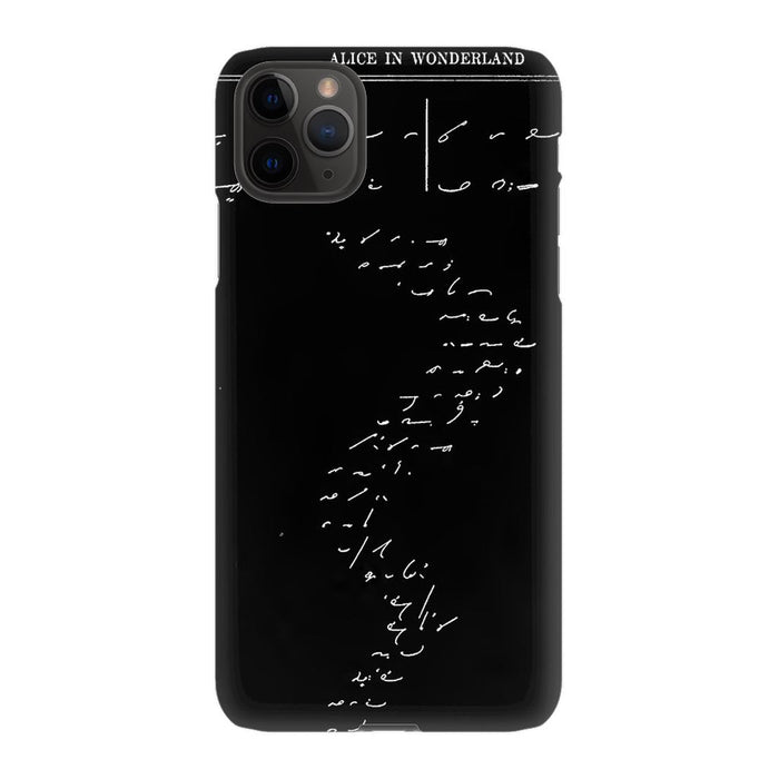 Down the Rabbit Hole schoollistdone.com Premium Glossy Snap Case iPhone 11 Pro Max 