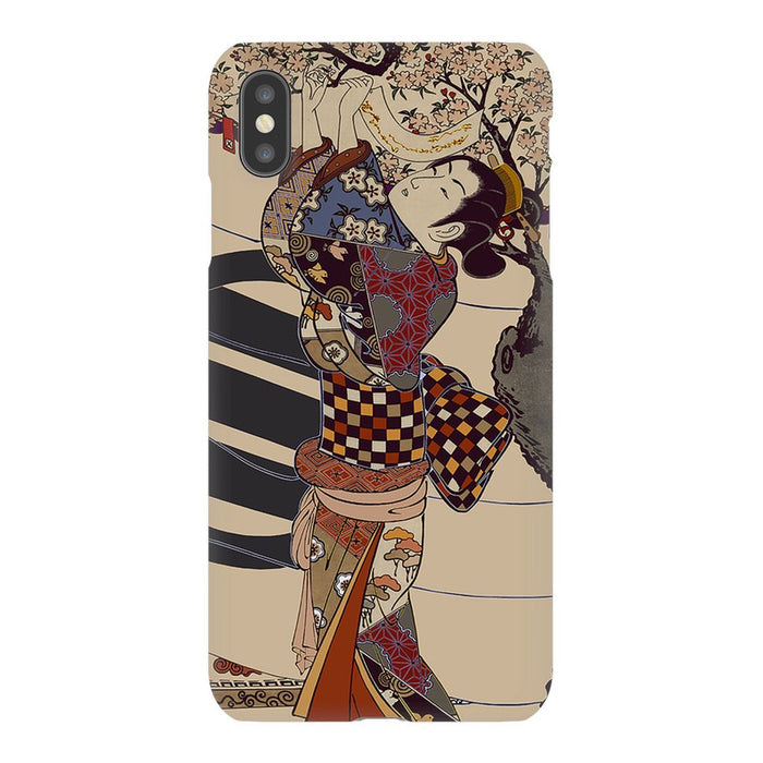 Grand Geisha Premium Phone Case schoollistdone.com Premium Glossy Snap Case iPhone XS Max 