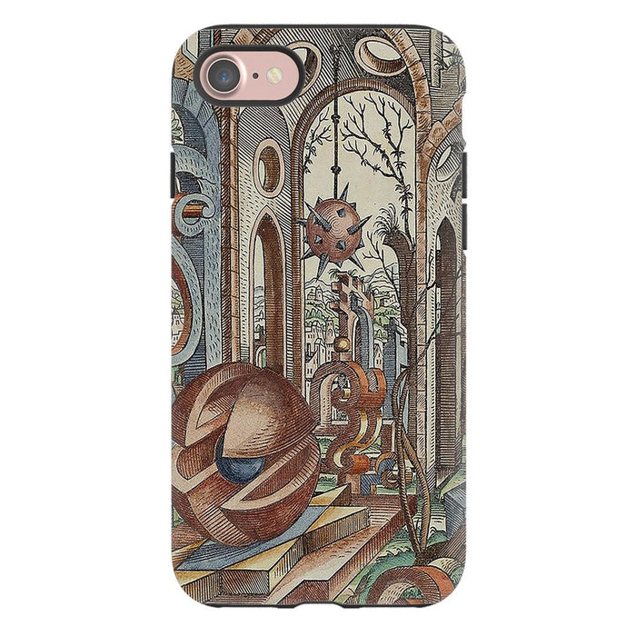 Geometric Jungle schoollistdone.com Premium Glossy Tough Case iPhone 7 