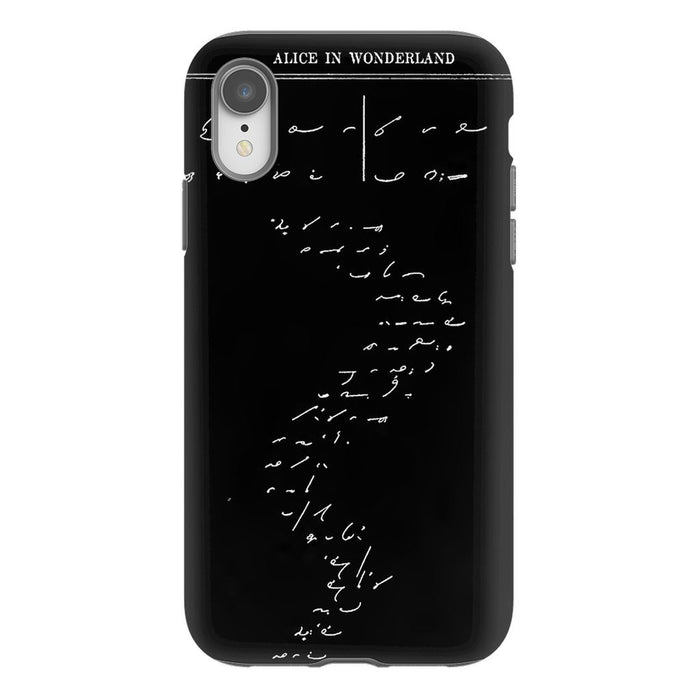 Down the Rabbit Hole schoollistdone.com Premium Matte Tough Case iPhone XR 