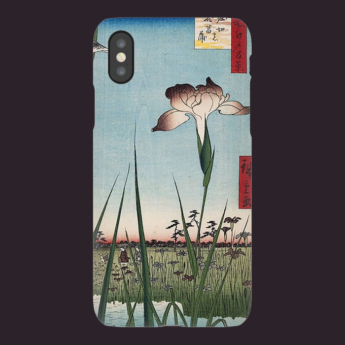 Iris schoollistdone.com Premium Matte Snap Case iPhone XS 