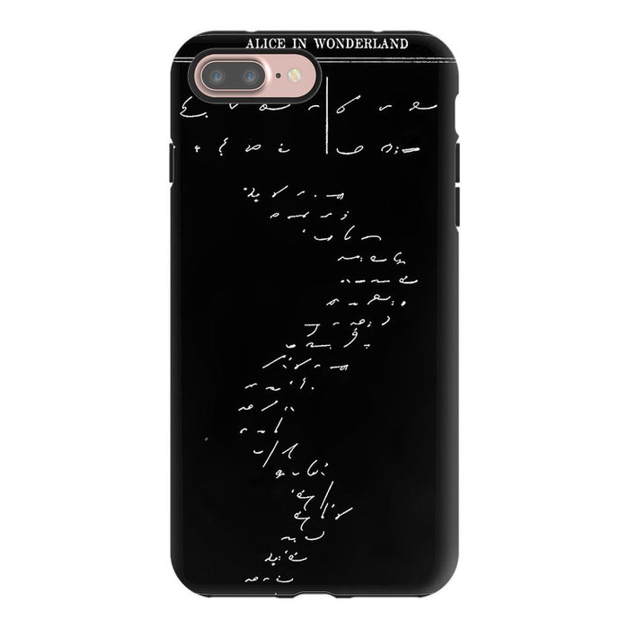 Down the Rabbit Hole schoollistdone.com Premium Glossy Tough Case iPhone 7 Plus 