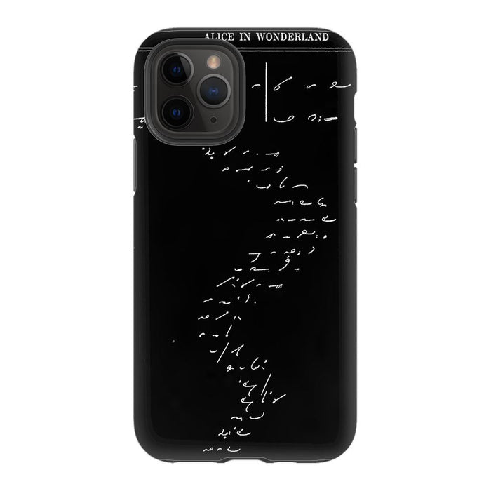 Down the Rabbit Hole schoollistdone.com Premium Glossy Tough Case iPhone 11 Pro 