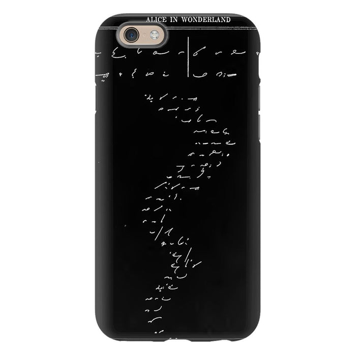 Down the Rabbit Hole schoollistdone.com Premium Glossy Tough Case iPhone 6s 