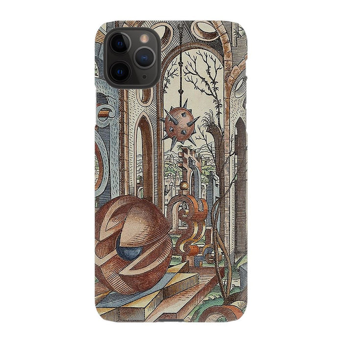 Geometric Jungle schoollistdone.com Premium Glossy Snap Case iPhone 11 Pro Max 