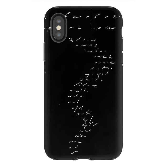 Down the Rabbit Hole schoollistdone.com Premium Matte Tough Case iPhone XS 