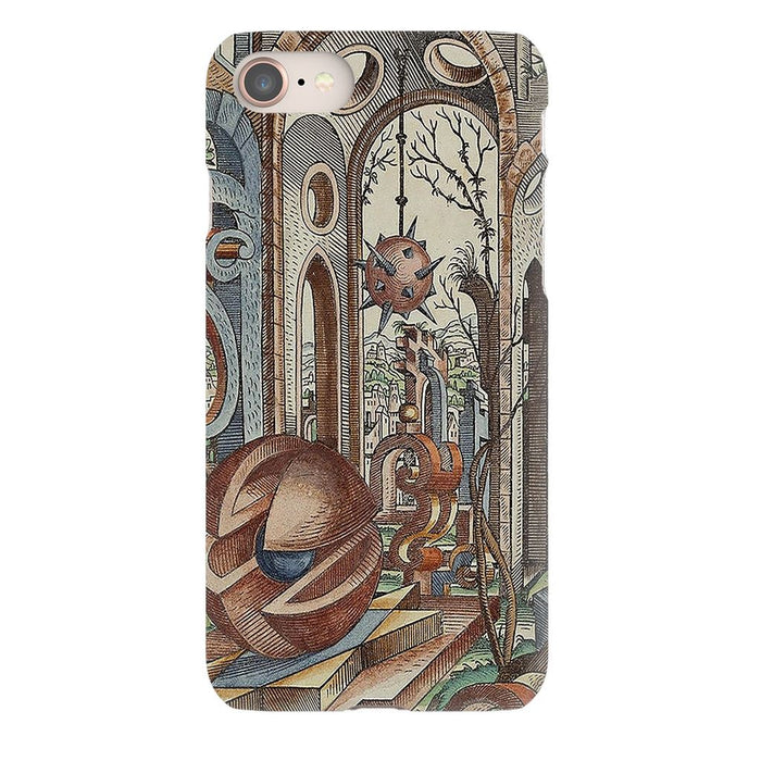 Geometric Jungle schoollistdone.com Premium Glossy Snap Case iPhone 8 