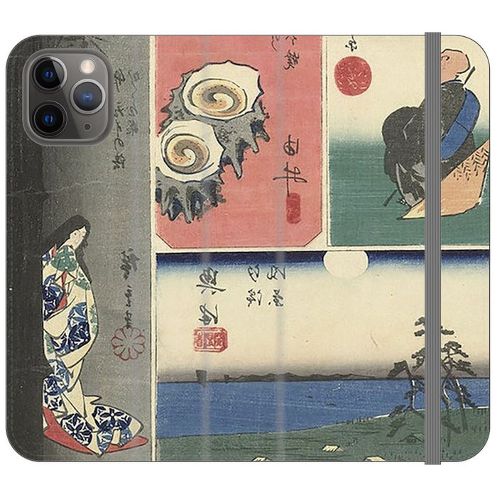 Tokaido schoollistdone.com Premium Folio Wallet Satin Case (Clear PC Insert) iPhone 11 Pro 