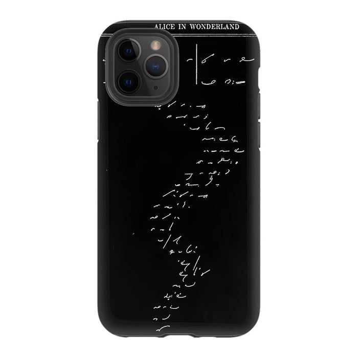 Down the Rabbit Hole schoollistdone.com Premium Matte Tough Case iPhone 11 Pro 