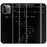 Down the Rabbit Hole schoollistdone.com Premium Folio Wallet Satin Case (Clear PC Insert) iPhone 11 Pro 