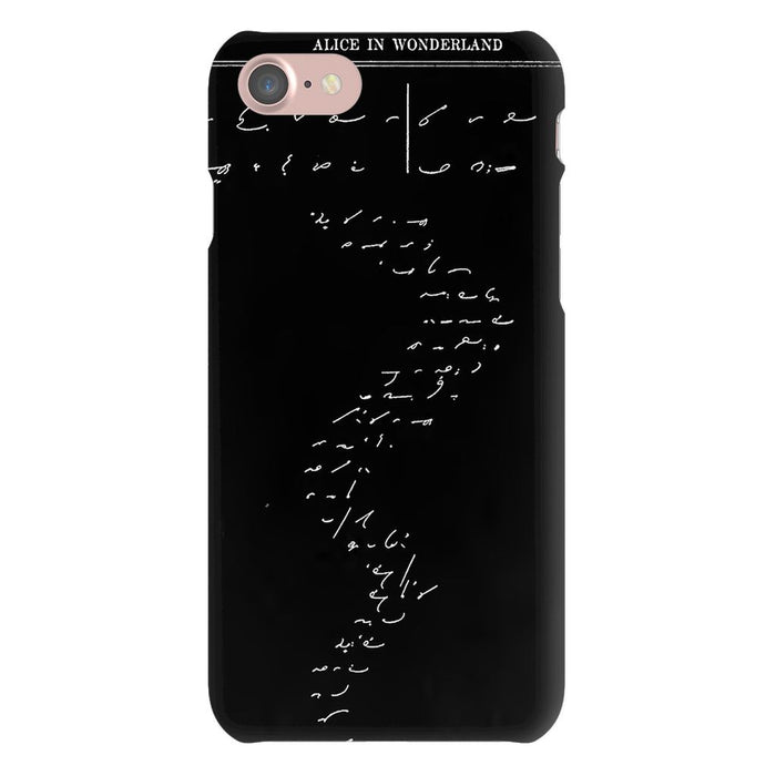 Down the Rabbit Hole schoollistdone.com Premium Glossy Snap Case iPhone 7 