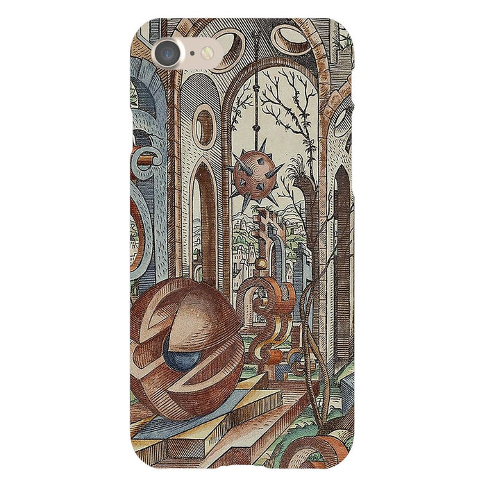 Geometric Jungle schoollistdone.com Premium Glossy Clear Case iPhone 7 