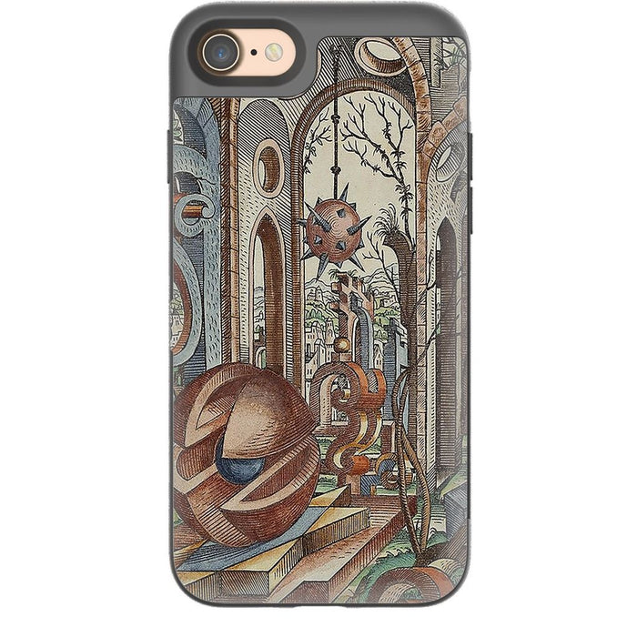 Geometric Jungle schoollistdone.com Premium Glossy BakPak 2 Case iPhone 7 