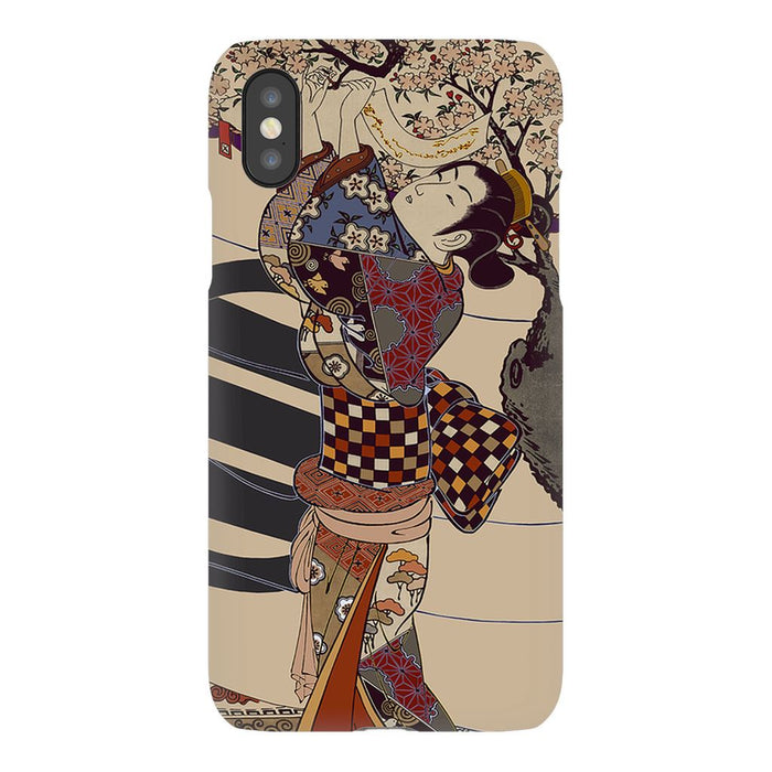 Grand Geisha Premium Phone Case schoollistdone.com Premium Glossy Snap Case iPhone X 