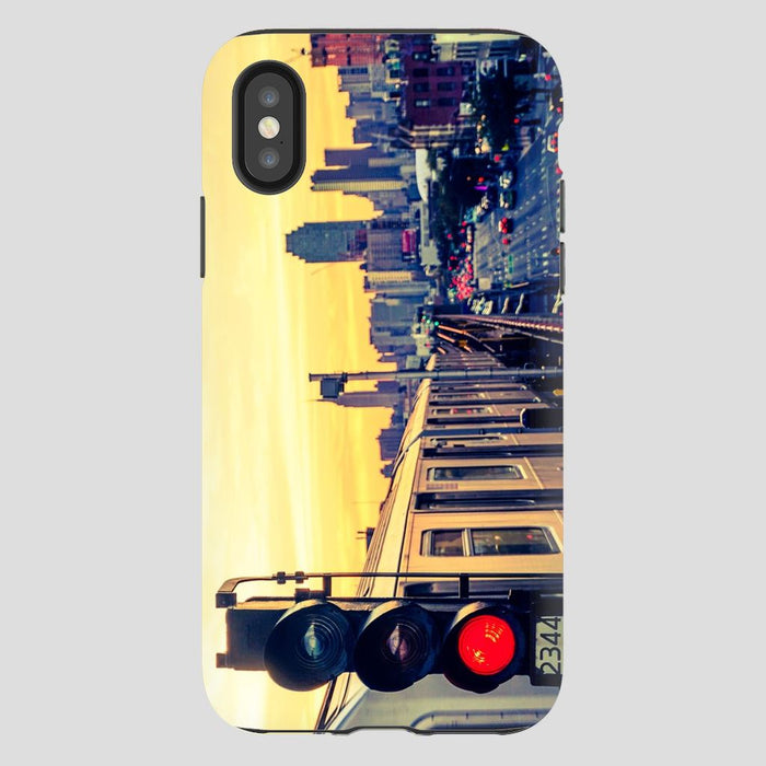 The Mighty 7 Premium Phone Case schoollistdone.com Premium Glossy Tough Case iPhone X 