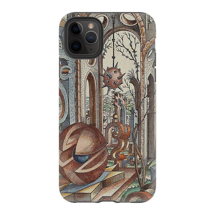 Geometric Jungle schoollistdone.com Premium Glossy Tough Case iPhone 11 Pro Max 