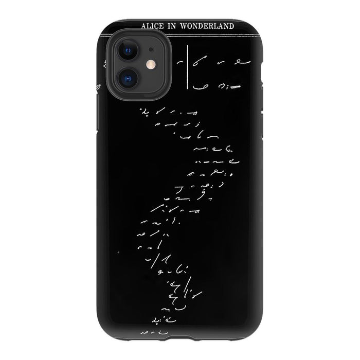 Down the Rabbit Hole schoollistdone.com Premium Matte Tough Case iPhone 11 