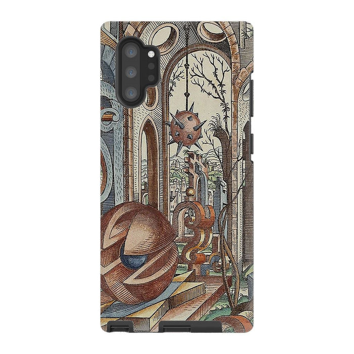 Geometric Jungle schoollistdone.com Premium Glossy Tough Case Samsung Galaxy Note 10 Plus 