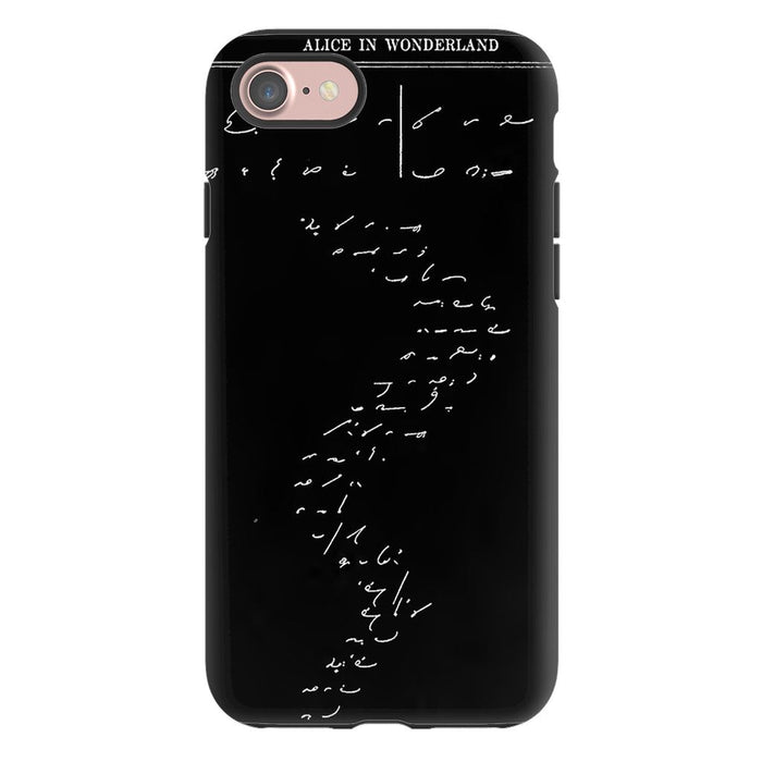 Down the Rabbit Hole schoollistdone.com Premium Glossy Tough Case iPhone 7 
